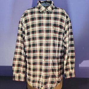 Chaps Performance Button Down Flannel